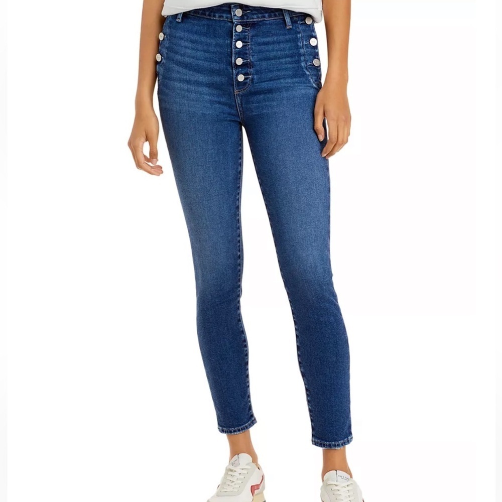 PAIGE Emmie High Rise Ankle Skinny Jeans Sightseeing Denim Casual Women’s 28